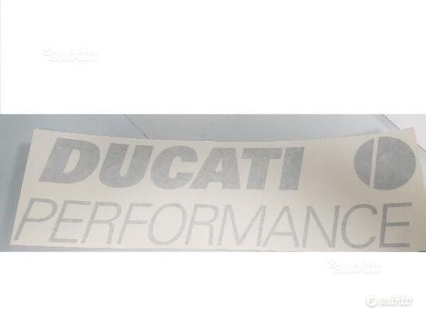 988633196 - DECAL DUCATI PERFORMANCE 360mm ARGENTO