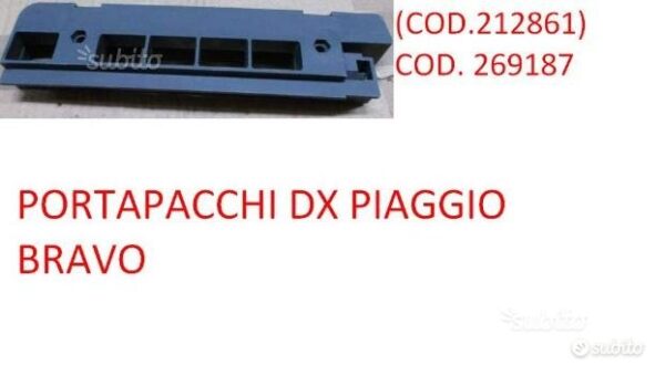 269187 - portapacchi dx piaggio bravo
