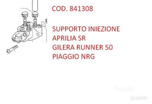 841308 - supporto iniezione aprilia-gilera-piaggio