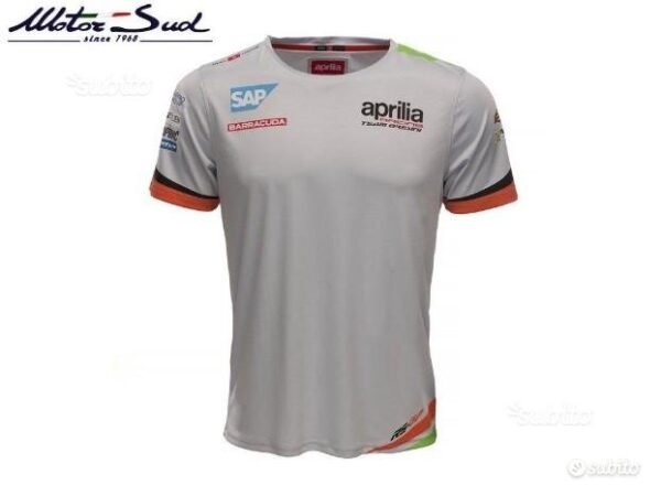 606435m04ar - aprilia t-shirt racing replica xl