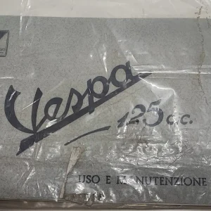 Libretto uso e manutenzione,vespa 125
