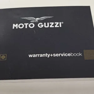 Libretto di garanzia e service book Moto Guzzi