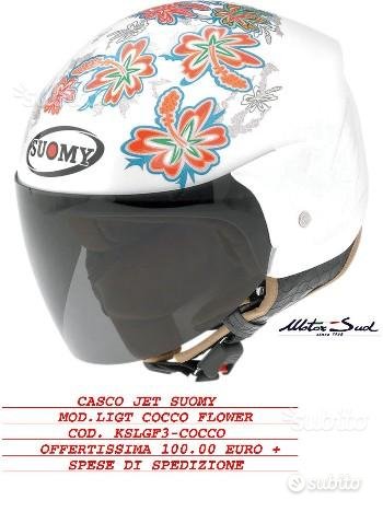 Casco suomy light cocco flower nuovo - Motorsud