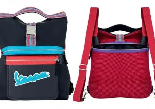 606670M - BORSA TOTE VESPA VSTRIPES (RED)