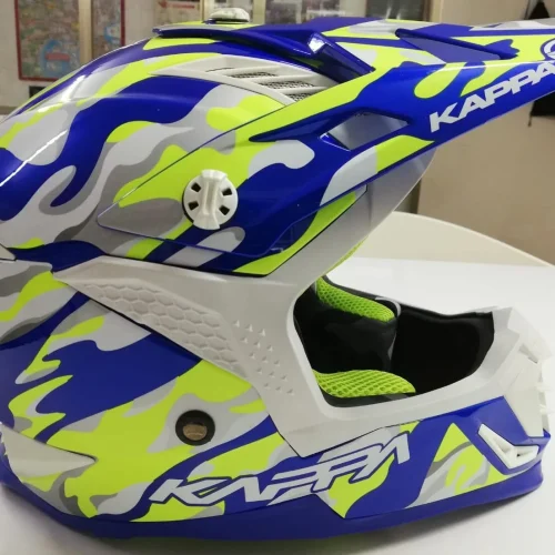CASCO MOTO CROSS ENDURO KAPPA KV-39 ARMY TAGLIA S