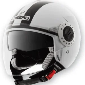 CABERG CASCO RIVIERA V2+ BIANCO/NERO TAGLIA XL