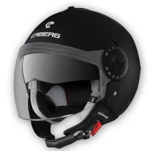 CABERG CASCO RIVIERA V2+ NERO MATTO TAGLIA XS