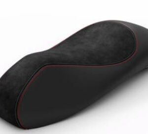 1B010658 - Sella monoposto Comfort-Gel VESPA GTS Sport E5 10/2022-> nero/cuciture rosse