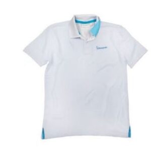 6062300M01W- POLO "VESPA LOGO" - DONNA - BIANCO