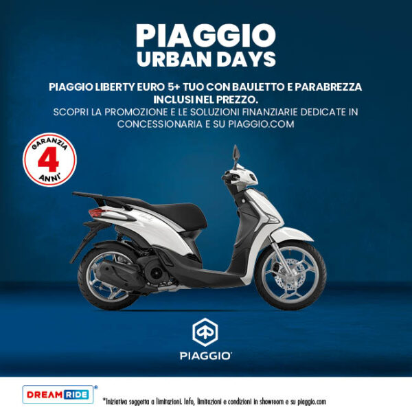 Liberty 50cc, 125cc, 150cc Euro5+
