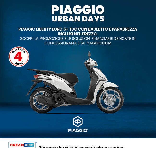 Liberty 50cc, 125cc, 150cc Euro5+