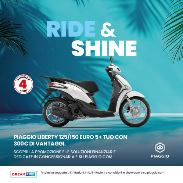 Liberty 50cc, 125cc, 150cc Euro5+