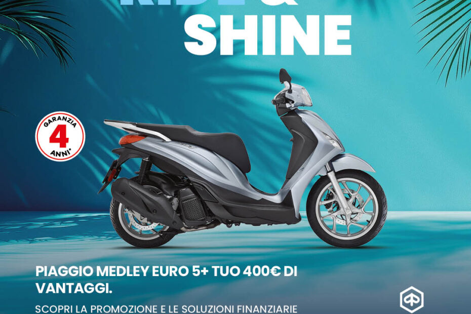 Medley 125cc, 150cc e nuovo 200cc Euro5+