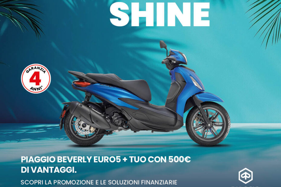Beverly 310cc, 400cc Euro5+