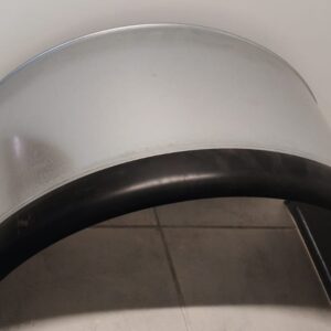 1E004209 - PARAFANGO POSTERIORE PER PIAGGIO PORTER MAXXI GEMELLATO IN ACCIAIO DESTRO