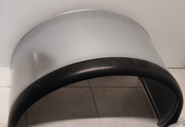 1E004208 - PARAFANGO POSTERIORE PER PIAGGIO PORTER MAXXI GEMELLATO IN ACCIAIO SINISTRO