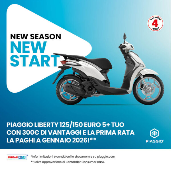 Liberty 50cc, 125cc, 150cc Euro5+