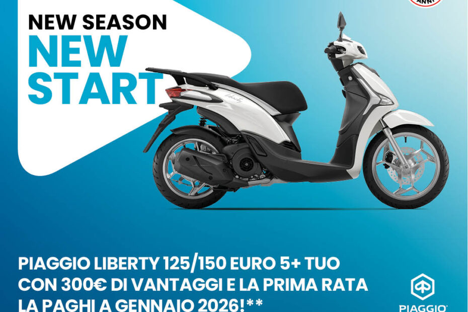 Liberty 50cc, 125cc, 150cc Euro5+