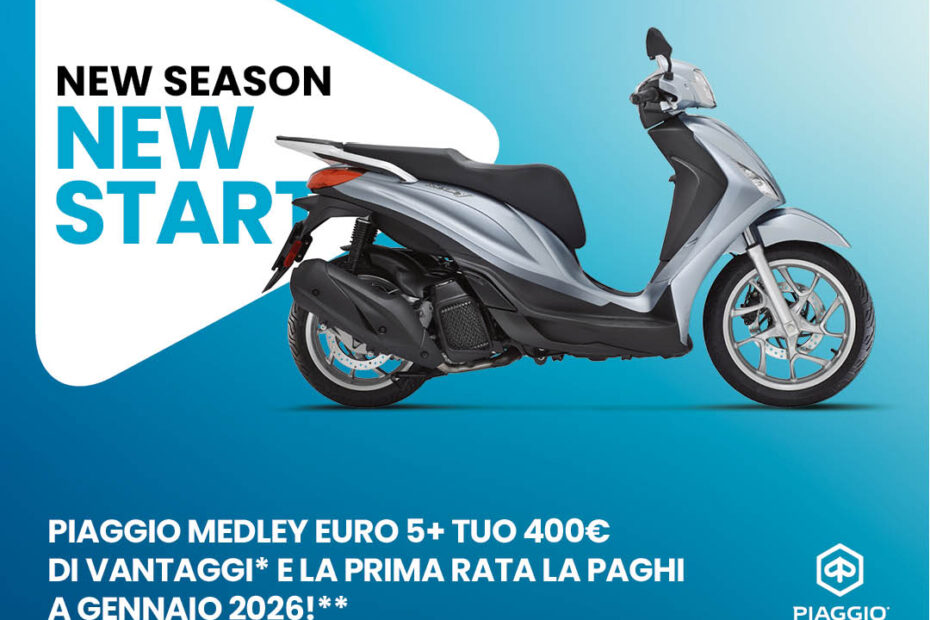 Medley 125cc, 150cc e nuovo 200cc Euro5+