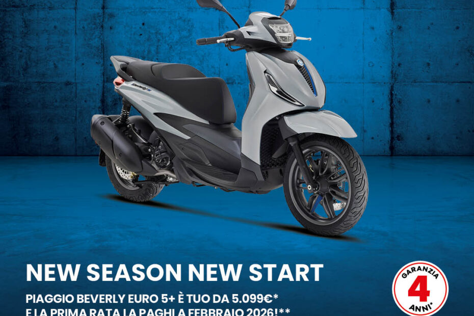 Beverly 310cc, 400cc Euro5+