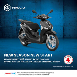 Liberty 50cc, 125cc, 150cc Euro5+