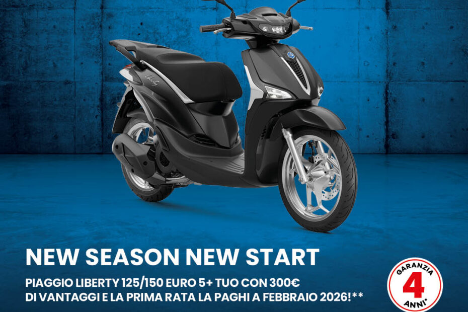 Liberty 50cc, 125cc, 150cc Euro5+