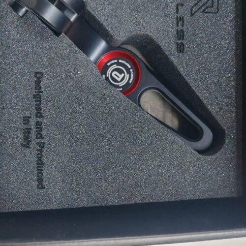 Y02FS01XA LEVA FRENO A MANO STAZIONAMENTO RECKLESS NERA CON INSERTO IN ALLUMINIO YAMAHA MAJESTY 400 2004-2005 SCOOTER