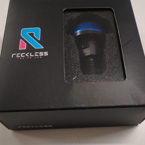 Y02CT01XB COPPIA BILANCIERI CONTRAPPESI MANUBRIO RECKLESS NERI/BLU YAMAHA MT690-U XSR700 700 2018 SCOOTER E MOTO