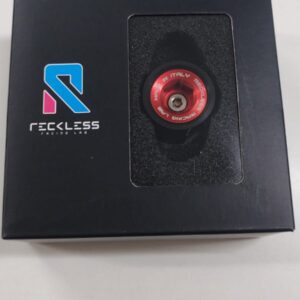 Y02TM01XR TAPPO CARICO OLIO RECKLESS NERO/ROSSO YAMAHA XP530E-A T-MAX T MAX TMAX 530 2017 SCOOTER E MOTO