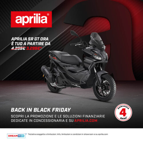 Aprilia SR GT 125 e 200 E5 e SXR 50
