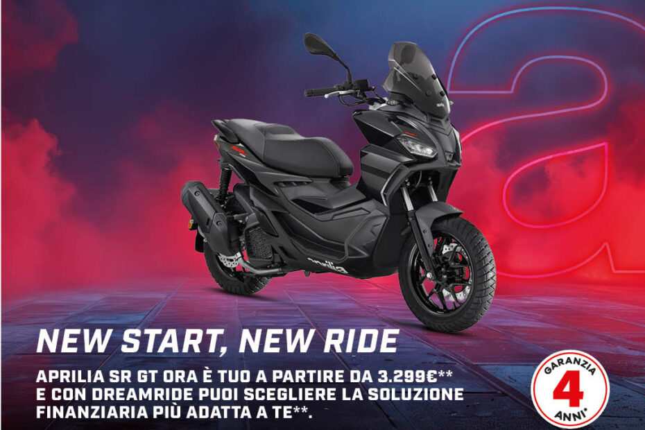 Aprilia SR GT 125 e 200 E5 e SXR 50