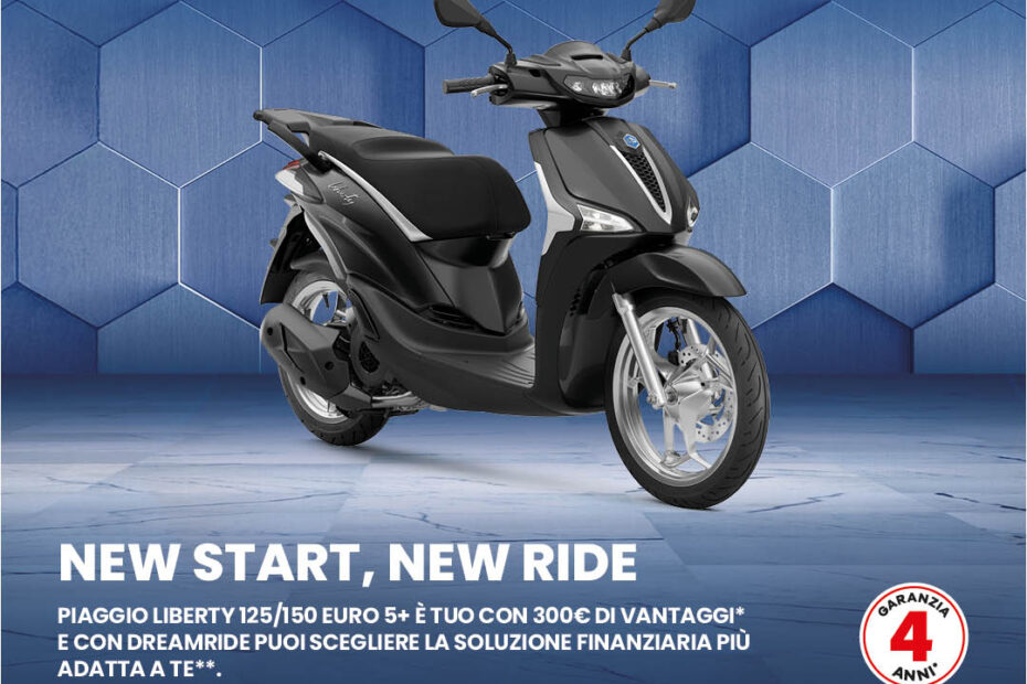 Liberty 50cc, 125cc, 150cc Euro5+