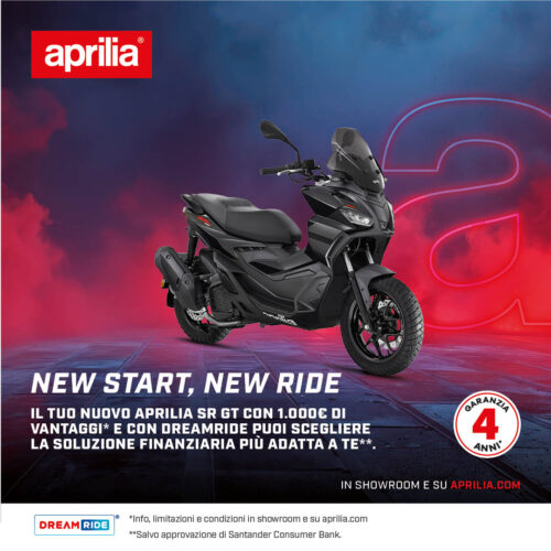 Aprilia SR GT 125 e 200 E5 e SXR 50