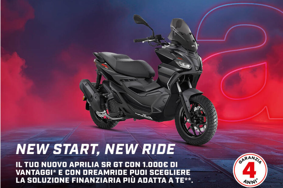 Aprilia SR GT 125 e 200 E5 e SXR 50