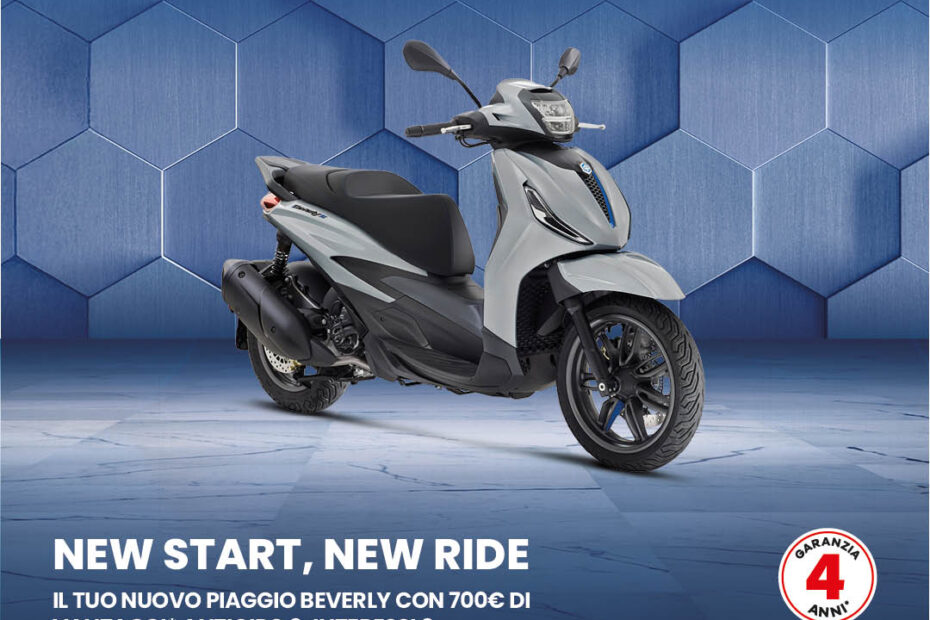 Beverly 310cc, 400cc Euro5+