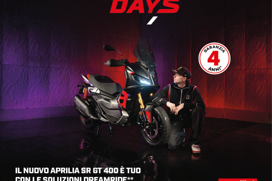 NEW Aprilia SR GT 400