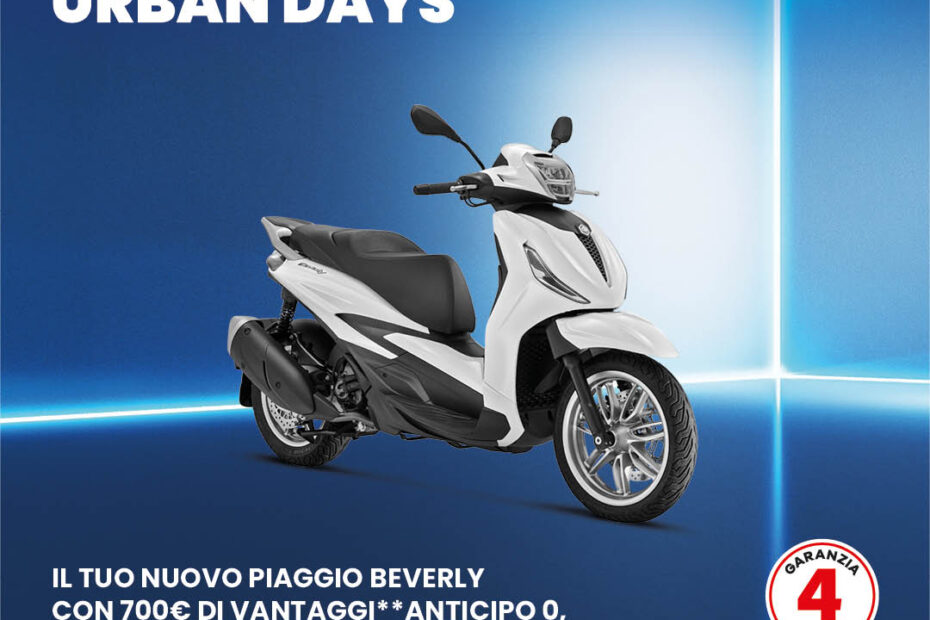 Beverly 310cc, 400cc Euro5+