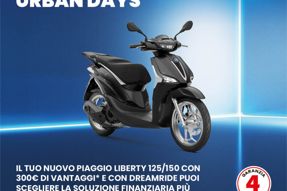 Liberty 50cc, 125cc, 150cc Euro5+