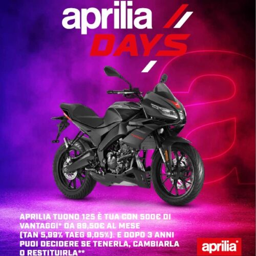 Aprilia Tuono125 E5+