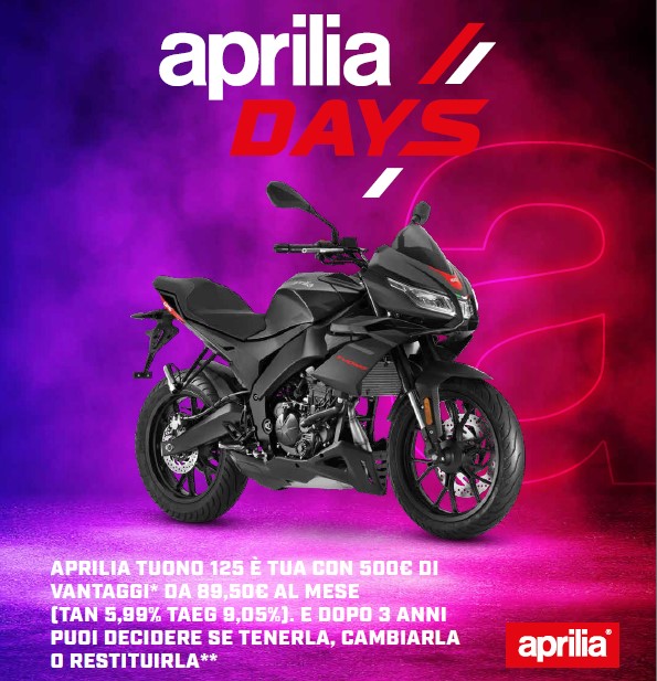 Aprilia Tuono125 E5+