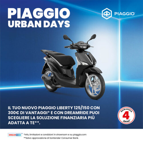 Liberty 50cc, 125cc, 150cc Euro5+