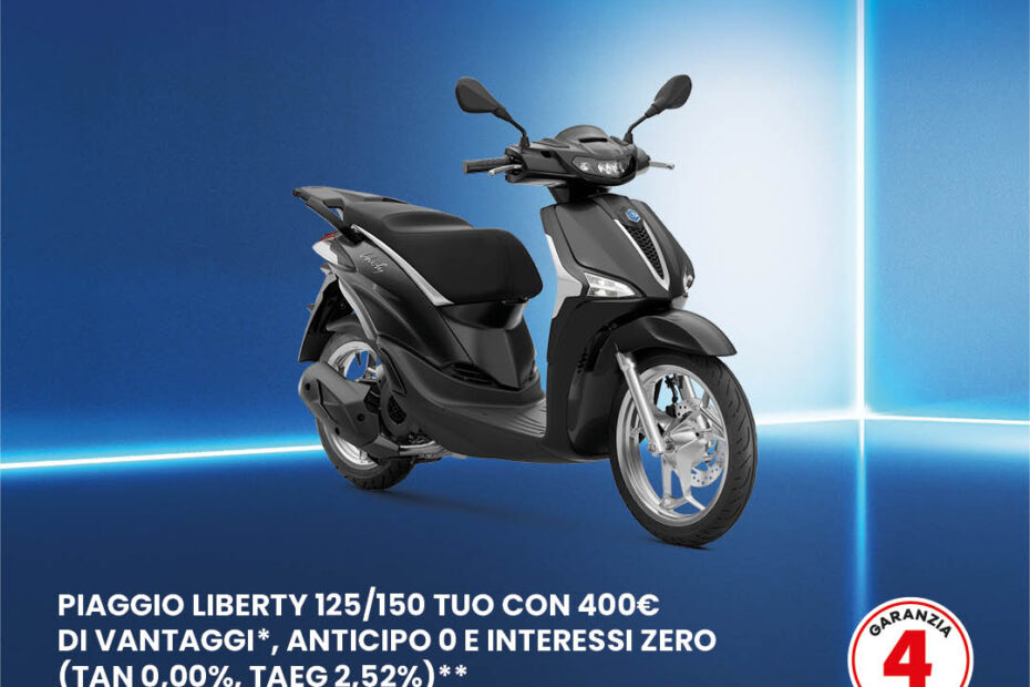 Liberty 50cc, 125cc, 150cc Euro5+