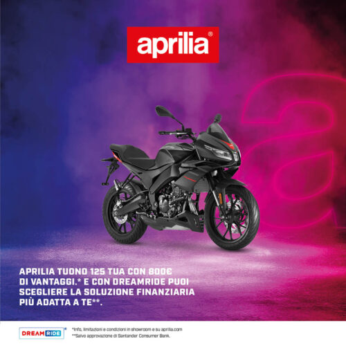 Aprilia Tuono125 E5+