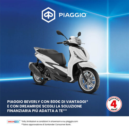 Beverly 310cc, 400cc Euro5+