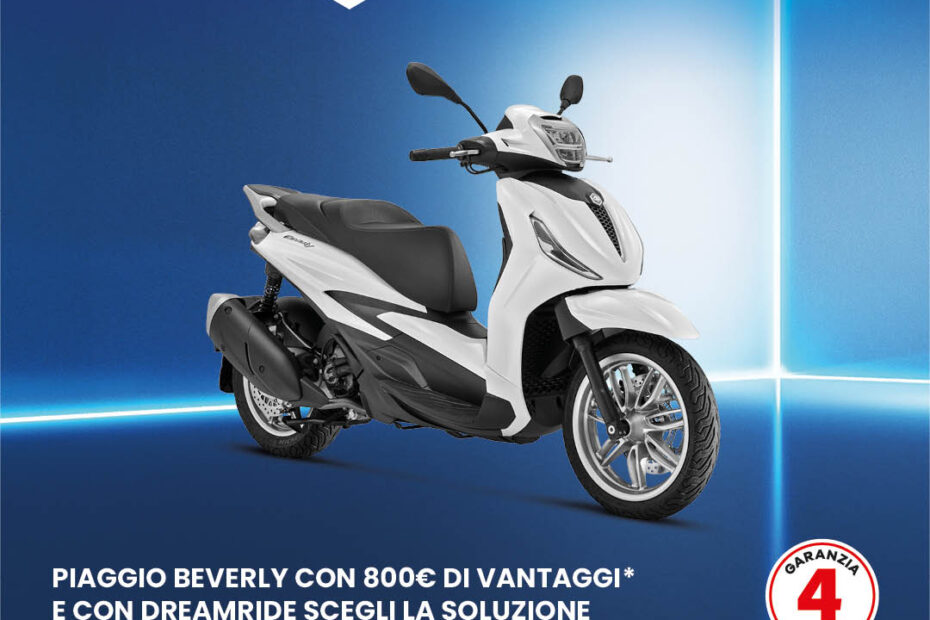 Beverly 310cc, 400cc Euro5+