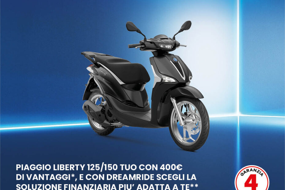 Liberty 50cc, 125cc, 150cc Euro5+