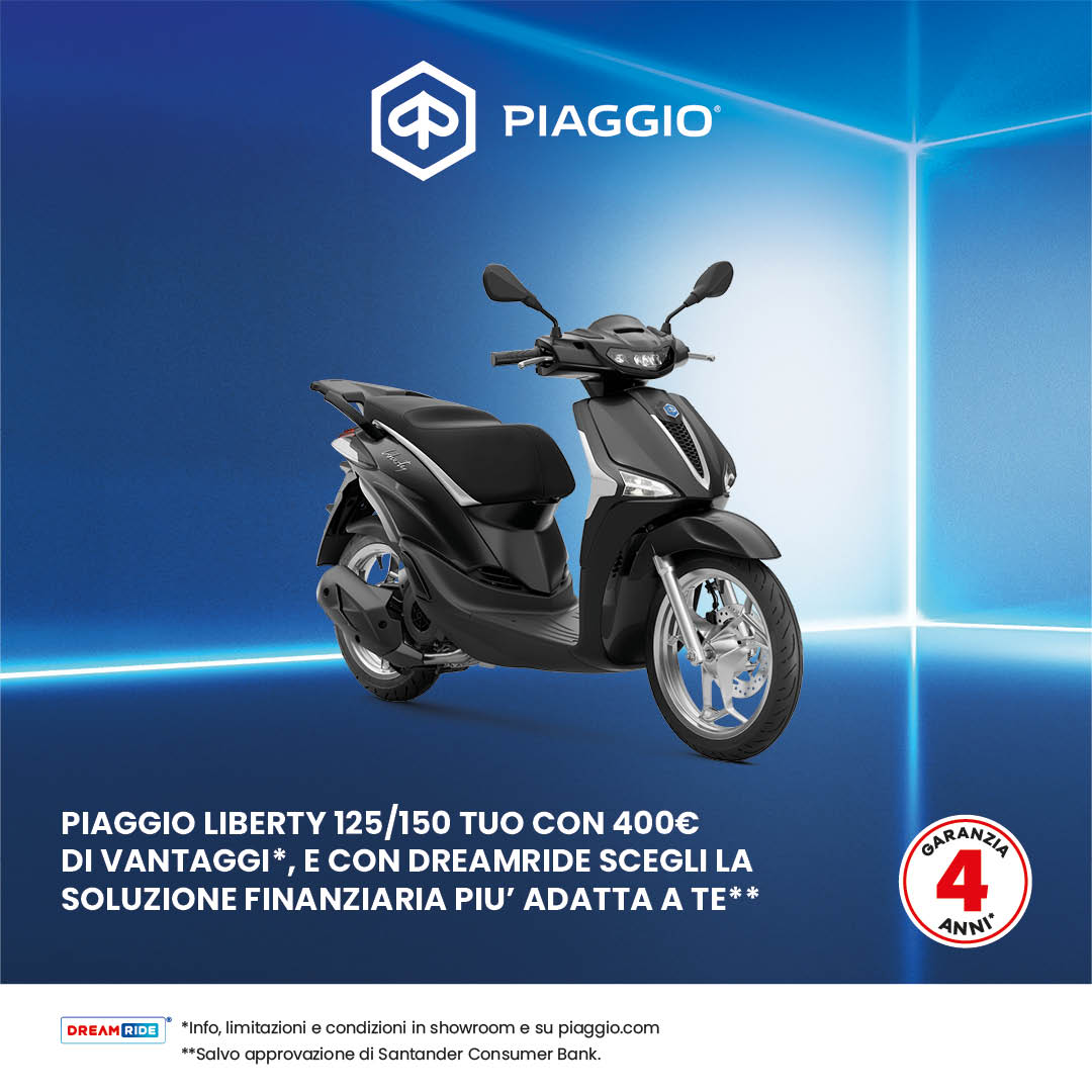 Liberty 50cc, 125cc, 150cc Euro5+