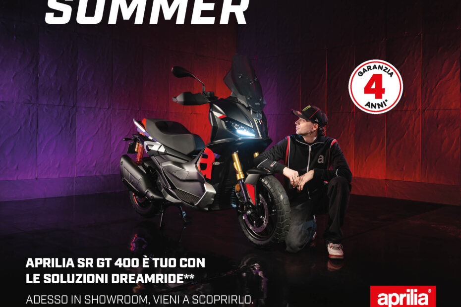 NEW Aprilia SR GT 400