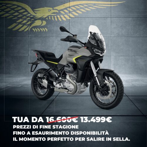 Moto Guzzi Stelvio OFFERTA LAST MINUTE