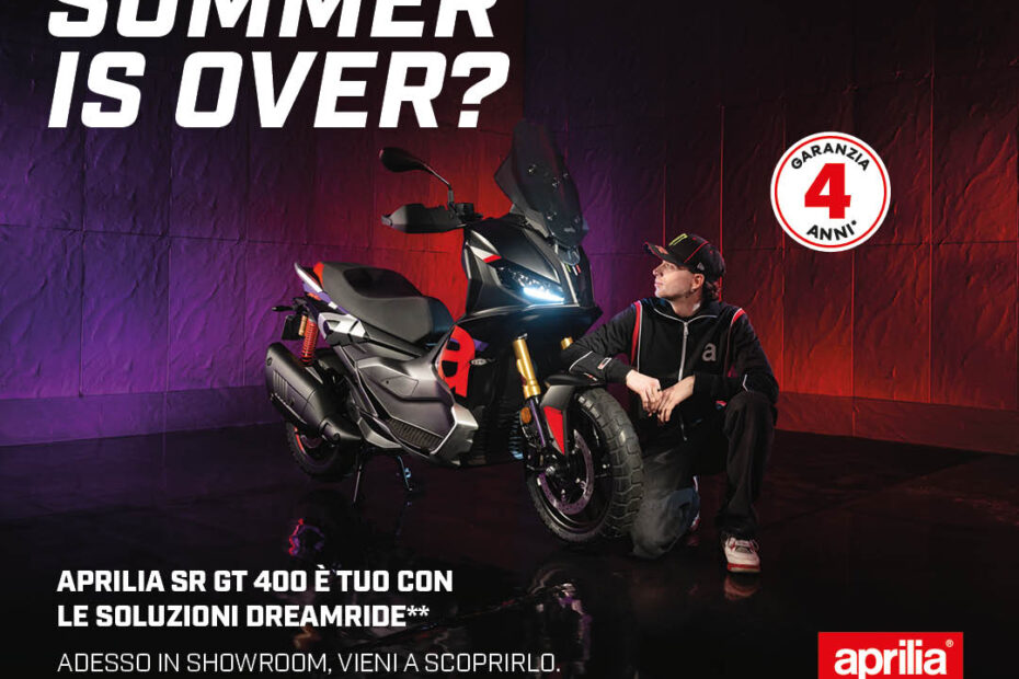 NEW Aprilia SR GT 400